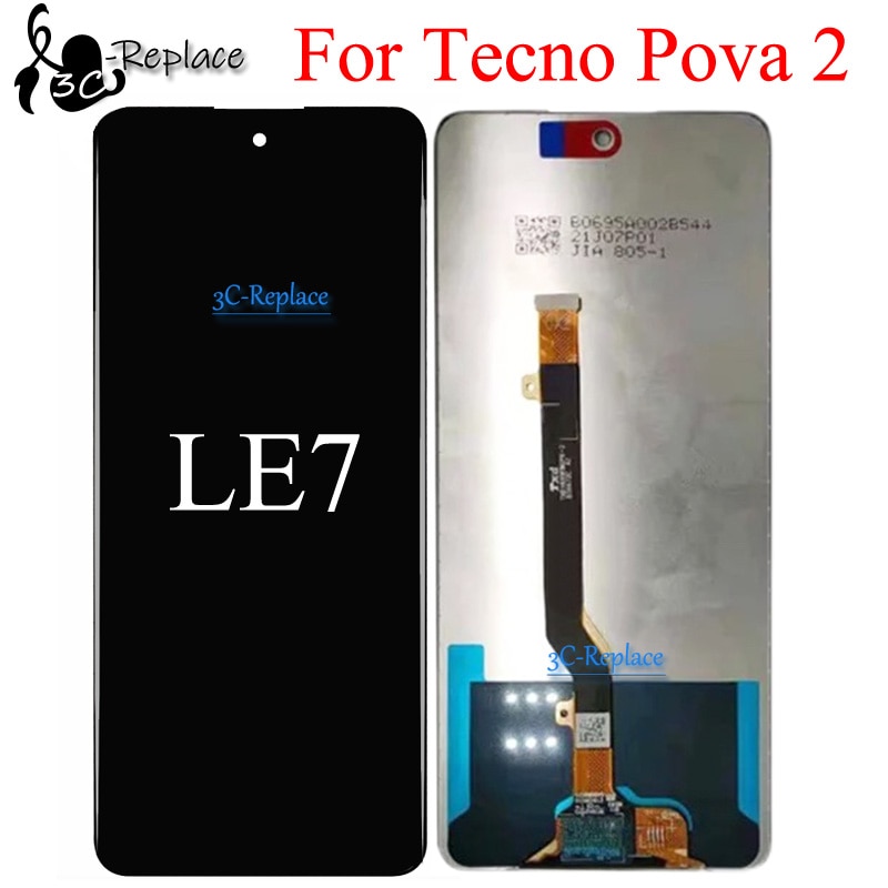 TECNO Pova 2 LE7 LCD ÷ ġ ũ Ÿ..